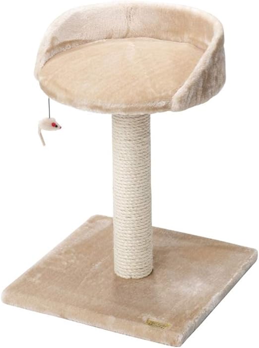 Ebi scratching classic tree sofa for cats - cream