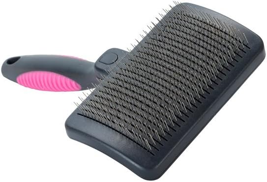 KruUSe BUSter Self-Cleaning Slicker BrUSh (Hard Pins), Medium