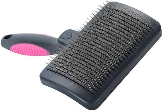 KruUSe BUSter Self-Cleaning Slicker BrUSh (Hard Pins), Medium