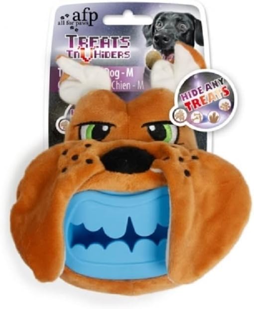 All For Paws Treat In'V'Hiders Dog Plush Toy, Medium