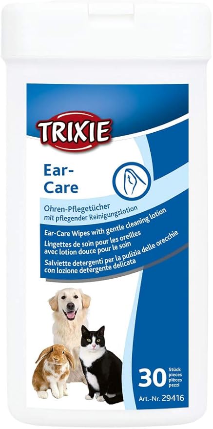 Trixie Ear Care Wipes for Dogs & Cats 30pcs