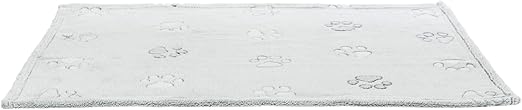Trixie Nando Soft Fleece Blanket for Dogs - LIGHT GREY/75X50CM