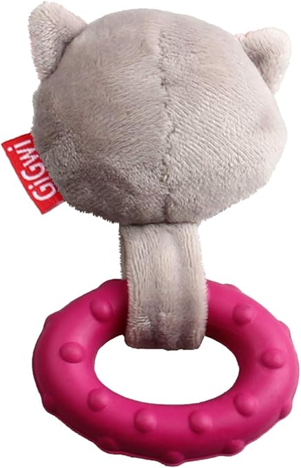 GiGwi Suppa Puppa Coon with Squeaker inside – Plush/TPR XS