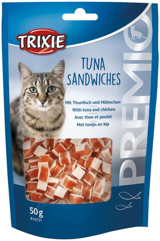 Trixie Premio Tuna Sandwiches Cat Treats - 50G
