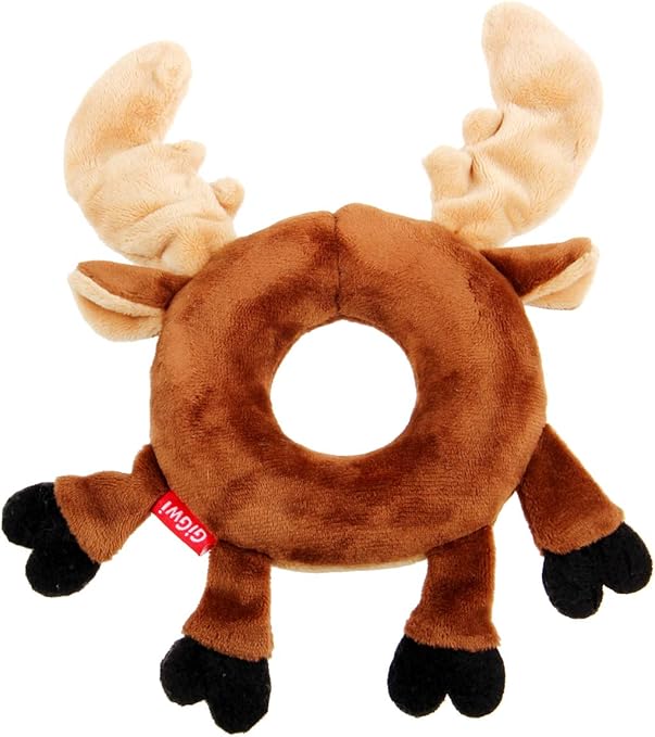 Gigwi Plush Friendz Deer, Brown, Medium