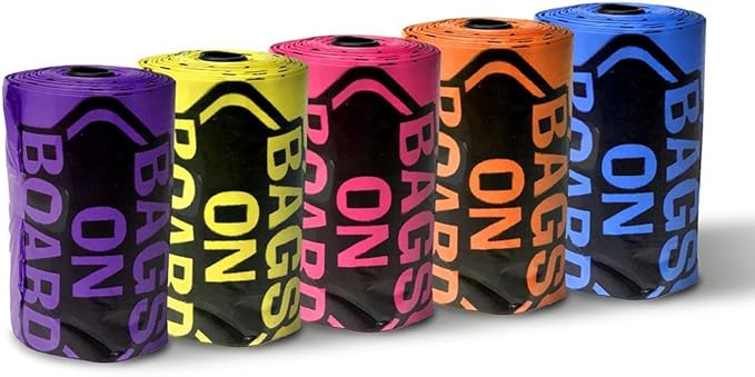 Bags on Board BOB - Bags on Board Waste Pick-up Refill Bags 60bags 4x15