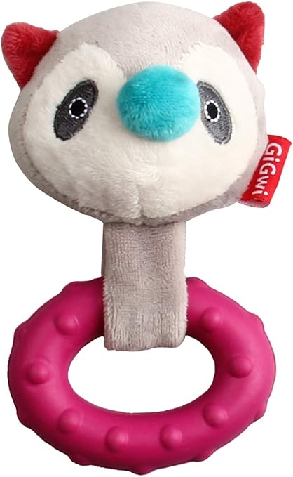 GiGwi Suppa Puppa Coon with Squeaker inside – Plush/TPR XS