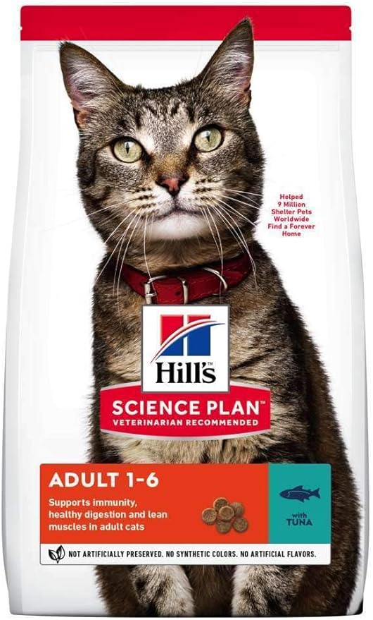 Hill's Science Plan Hills Science Plan Adult Cat Food With Tuna 1.5Kg, Standard