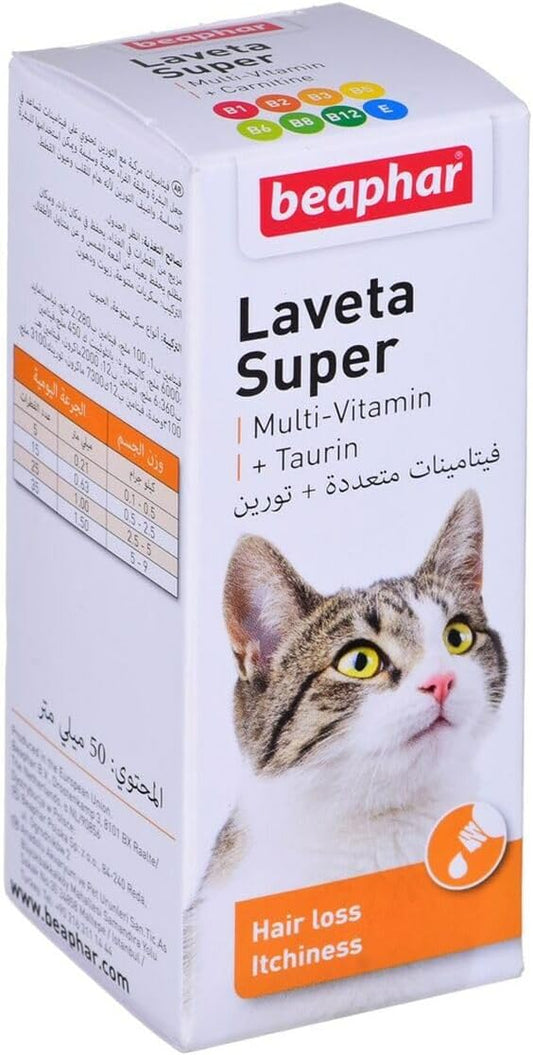 Beaphar Multivitamin Liquid With Taurine For Cat 50 Ml
