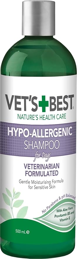 Vet'S Best Hypo-Allergenic Dog Shampoo, White, 16 Oz