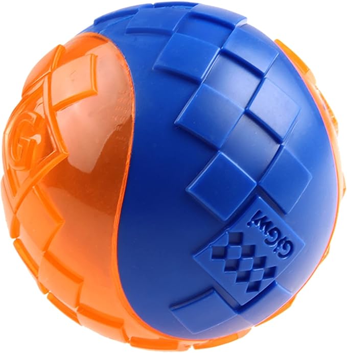 Gigwi Squeaker Ball Set, Multi-Colour, Small, 3 Pcs