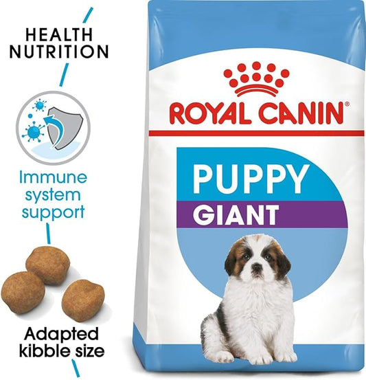 ROYAL CANIN SIZE HEALTH NUTRITION GIANT PUPPY DOG DRY FOOD 15 KG
