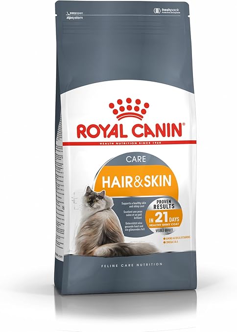 Royal Canin FCN Feline Care Nutrition Hair & Skin 2kg Cat Dry Food