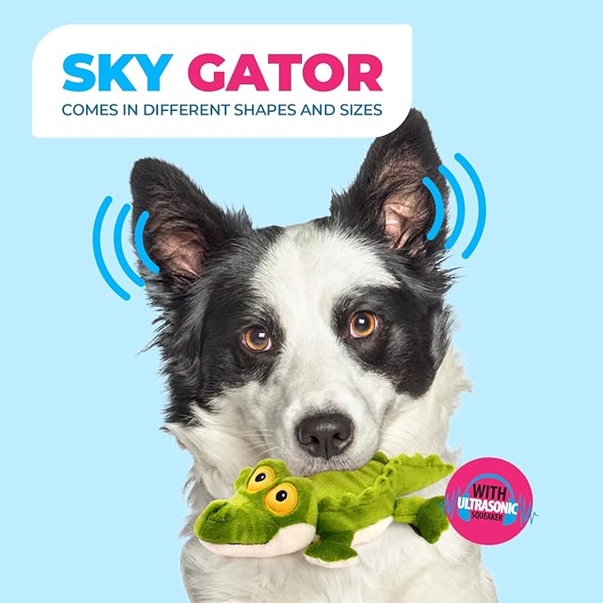All For Paws Ultrasonic Sky Gator Dog Toy