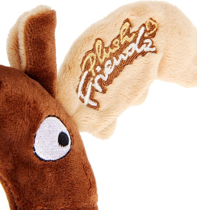Gigwi Plush Friendz Deer, Brown, Medium