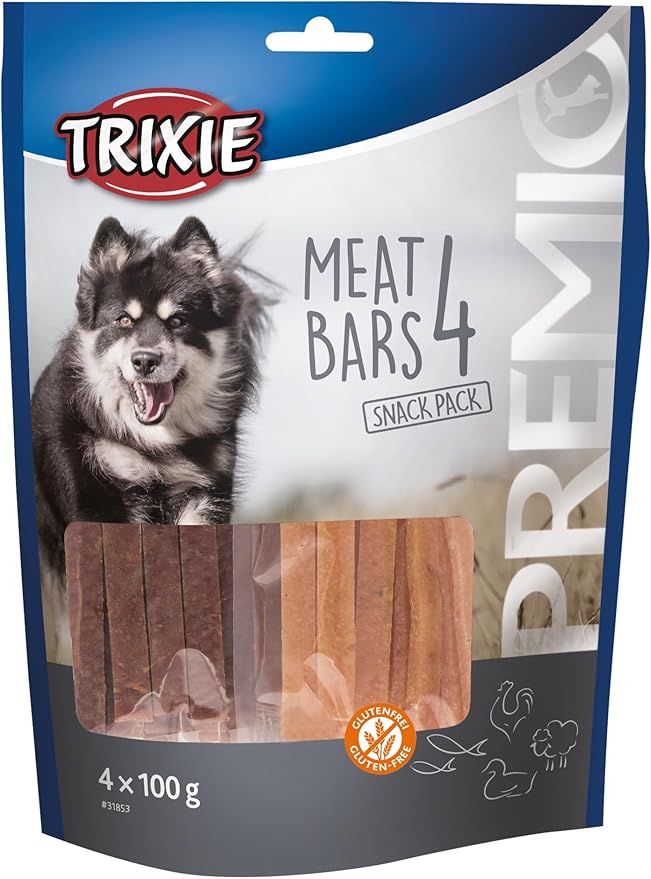 Trixie Premio 4 Meat Bars Dog Treats - 4X100G