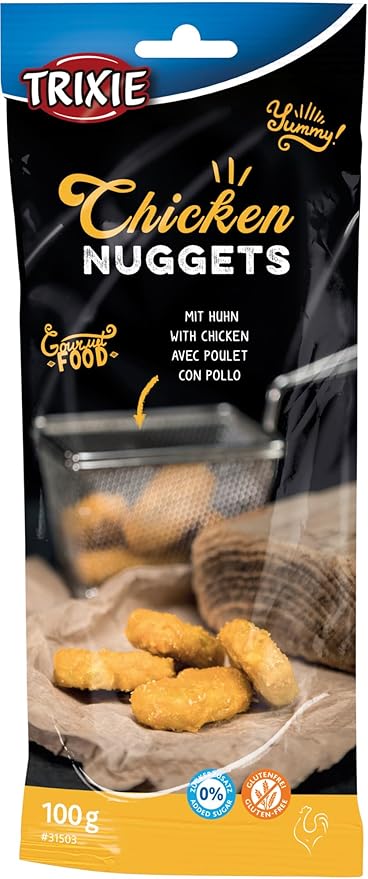 Trixie Chicken Nuggets Dog Treats - CHICKEN/100G