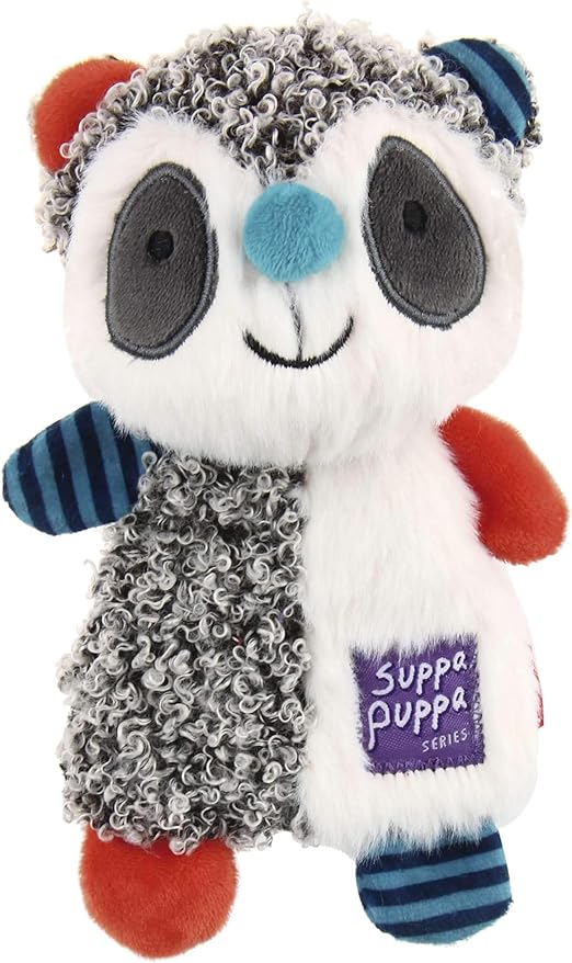 GiGwi Suppa Puppa Racoon Squeaker/Crincle inside XS