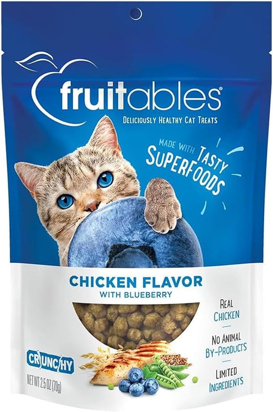 Fruitables Made With Tasty Superfood Chicken Flavor Blueberry