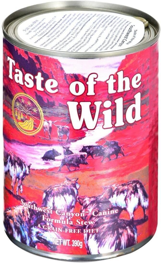Taste of the Wild Southwest Dog Food Can 390Grm