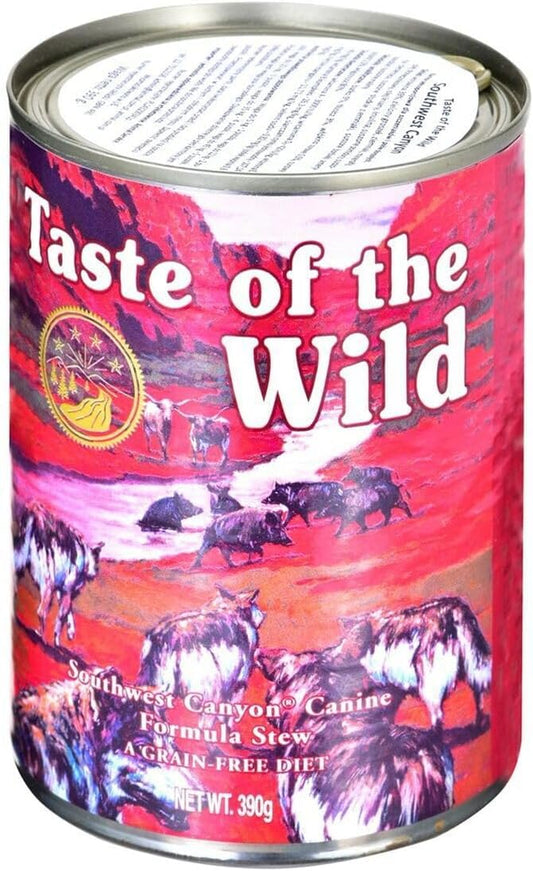 Taste of the Wild Southwest Dog Food Can 390Grm