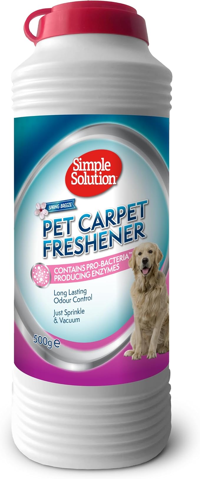 Simple Solution Pet Carpet Freshener Spring Breeze 500gm
