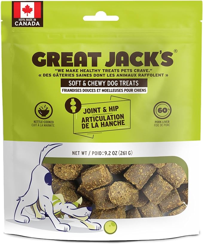 Great Jack's Soft & Chewy Treats Joint and Hip for Dog 261g