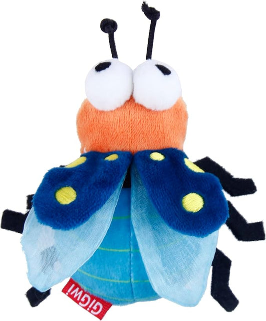 GiGwi Shining Friends Firefly with activated LED light & Catnip inside