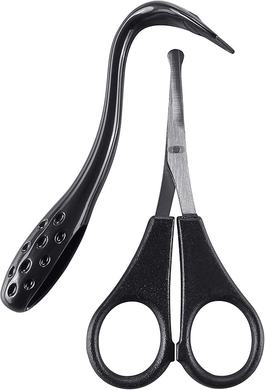Cat Ear And Face Grooming Care Set - Scissors Comb For Face, Ear, Nose Paw,