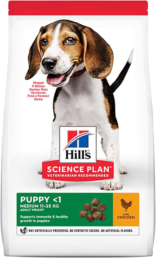 Hill's Science Plan Medium Puppy Food with Chicken 2.5kg