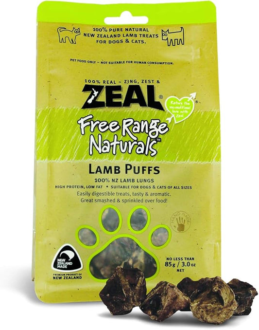 Zeal Lamb Puffs 85 grams