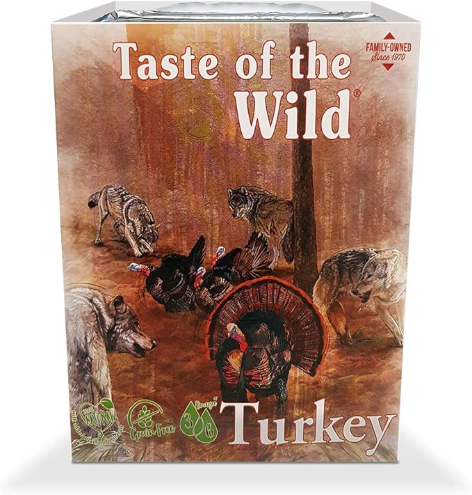 Taste of the Wild Wet Food TURKEY Fruit & Veg Tray