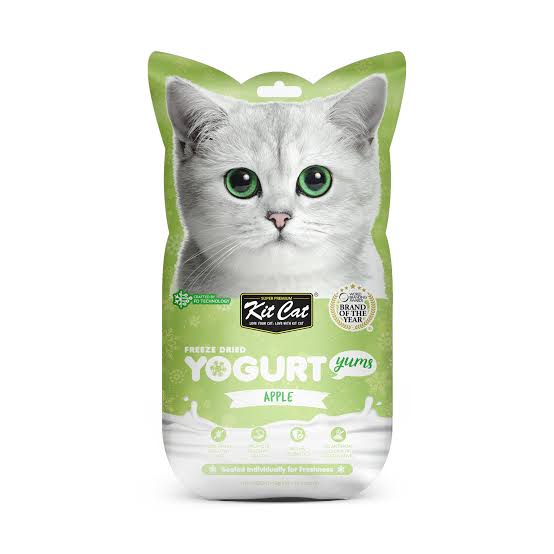 Kit Cat Freeze Dried Yogurt Yums –Apple  (10g)