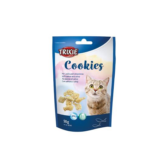 Trixie Cookies mit Lachs & Katzenminze 50g