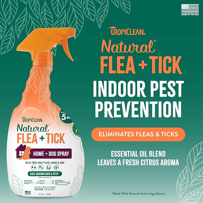 Tropiclean Flea & Tick 32z Home Spray
