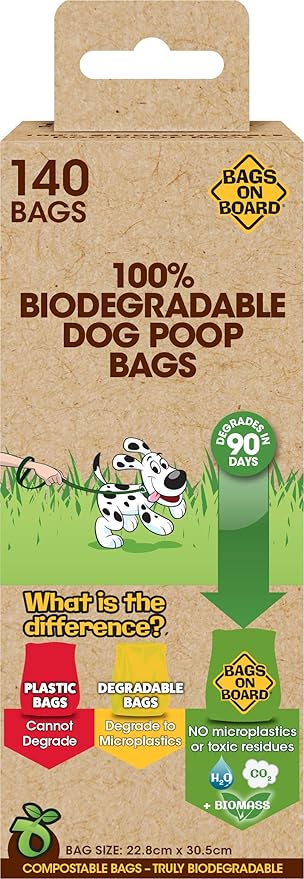 Bags on Board Biodegradable Dog Poop