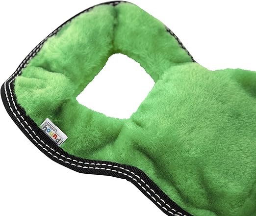 Outward Hound Invincibles Tough Seamz Durable Squeaky Tough Tug-O-War Plush Dog Toy, X-Large, Crocodile