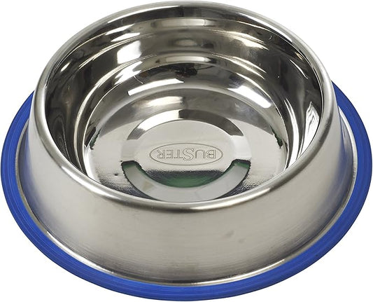 KruUSe BUSter Stainless Steel Bowl Blue Base 0.70L 21Cm