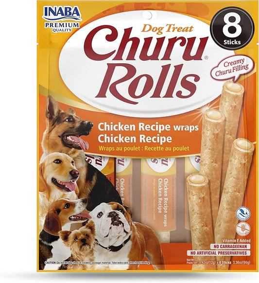 INABA Churu Chicken Recipe Wraps 96G/8 Packs Per Pack
