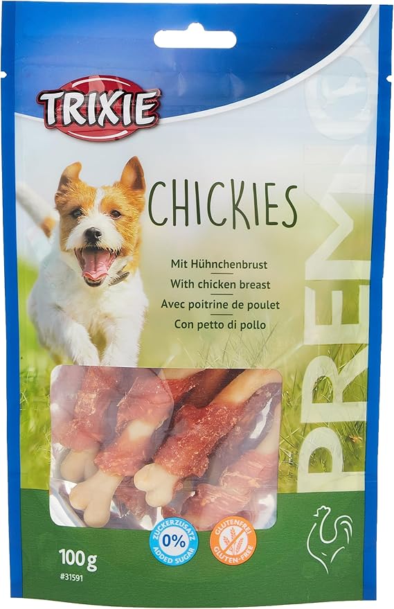 Trixie Premio Chickies Dog Treats - 100G