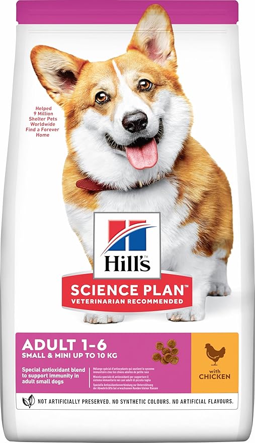 Hill's Science Plan Hills Science Plan Small & Mini Adult Dog Food With Chicken 1.5kg