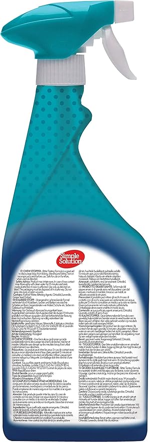 Simple Solution Chew Stopper, White, 500 ml