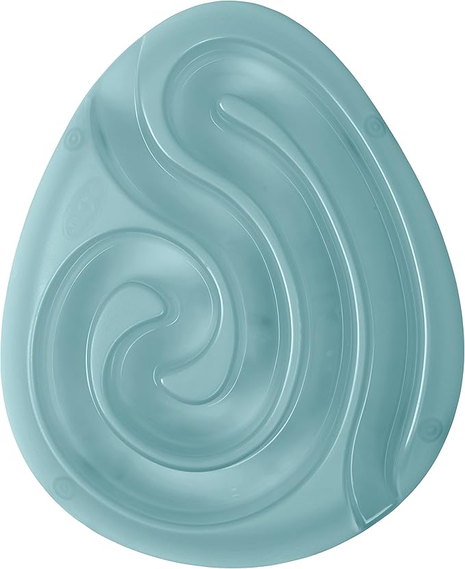 KruUSe BUSter Dogmaze Activity Challenge Food Dish, Mini, Light Blue
