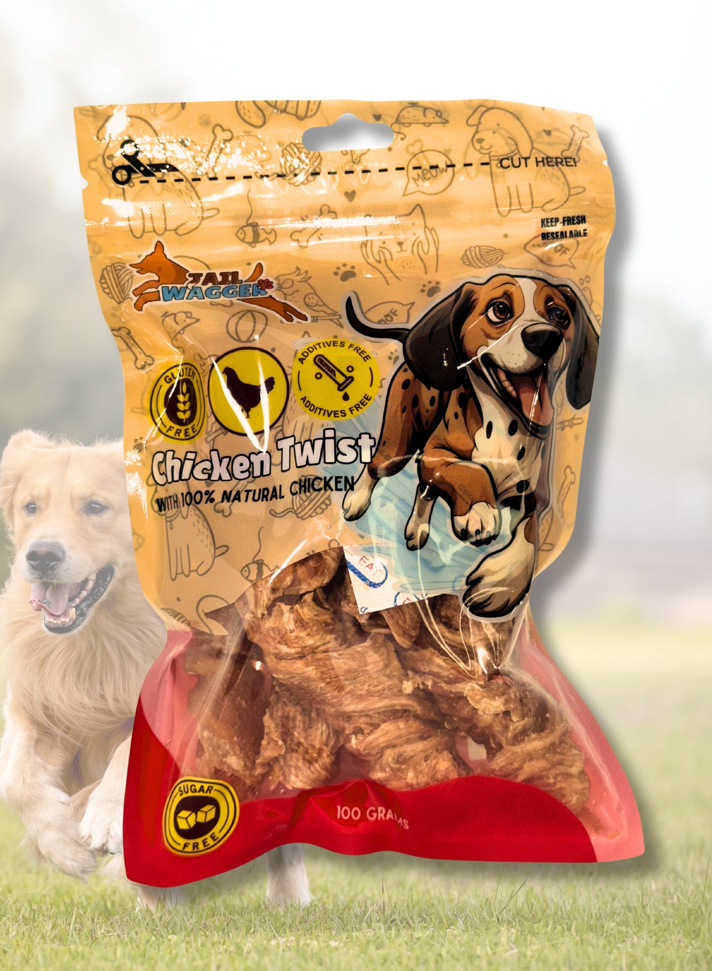 TAIL WAGGER CHICKEN TWIST