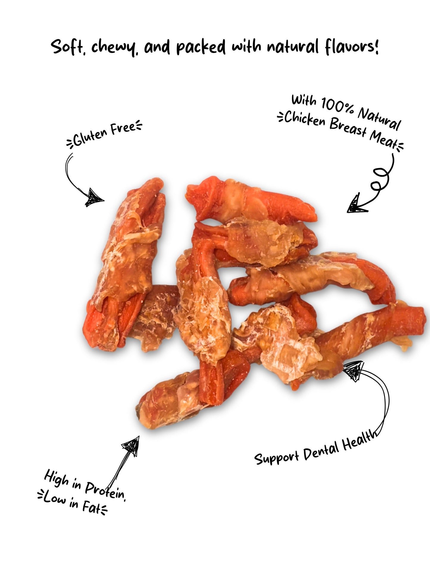 TAIL WAGGER CHICKEN CARROT WRAP