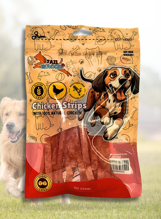 CHICKEN STRIPS 100G
