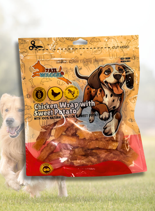 CHICKEN WRAP SWEET POTATO 250G