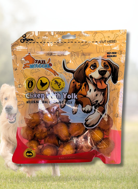 Tail Wagger Chicken with Dried Egg Yolk