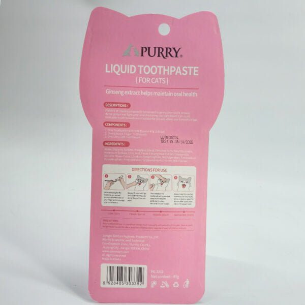 Purry Dental kit for Cats-Milk flavour