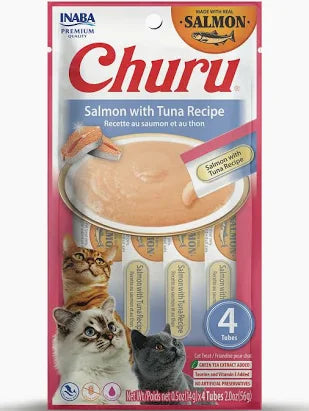 Inba churu salmon with tuna recipe cat treats